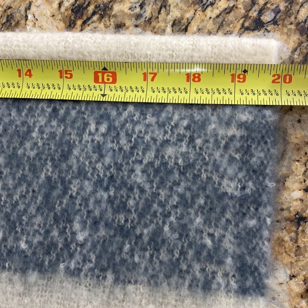 Wintersoft Color Block Scarf With Fringe - image 2